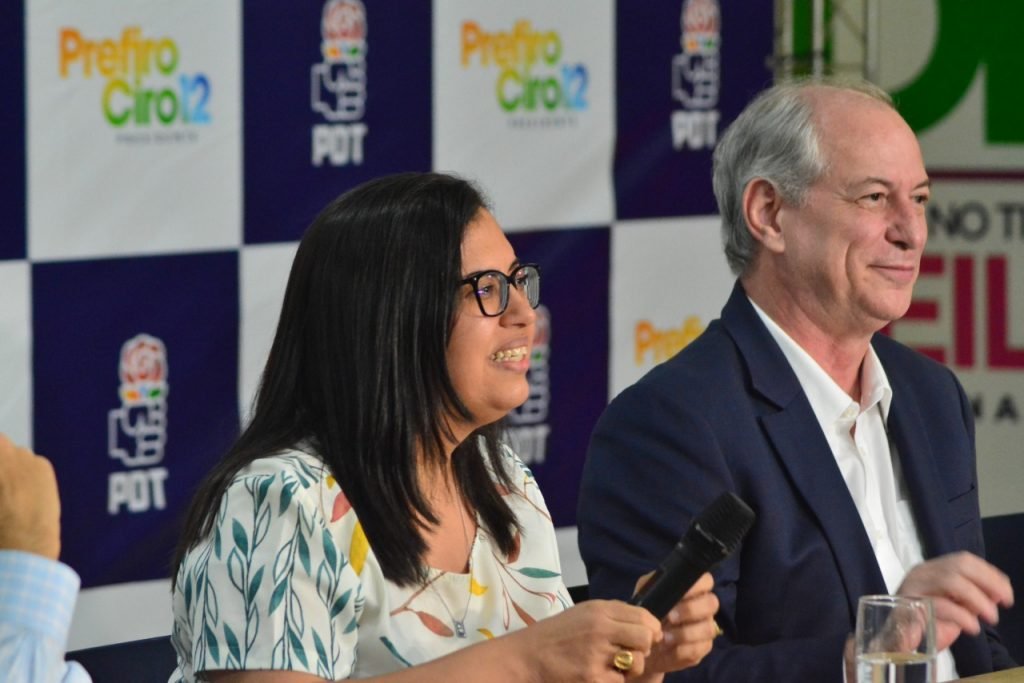 Ana Paula a candidata a vice presidente na chapa de Ciro Gomes